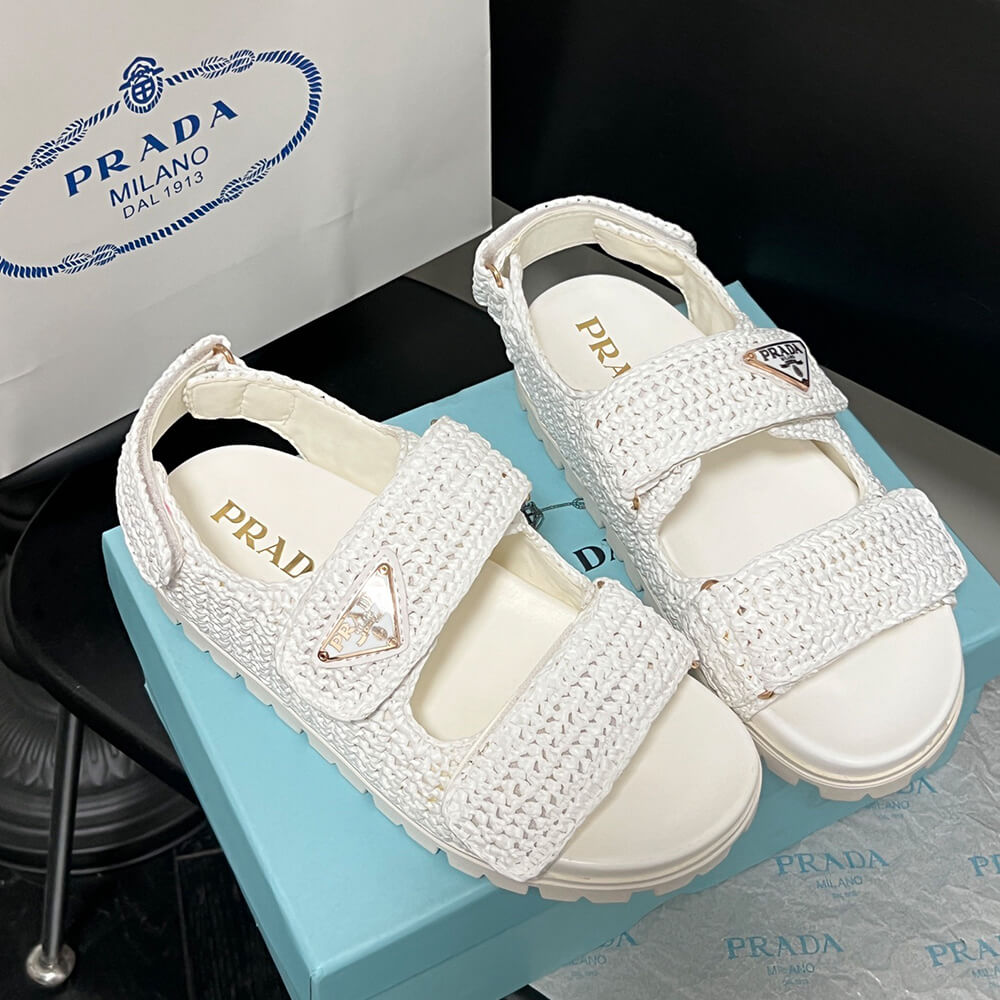Pra*a Crochet sandals