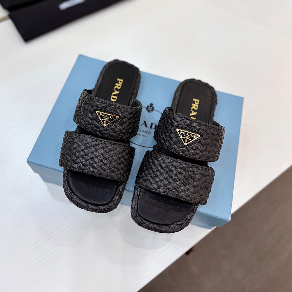 Pra*a Raffia slides