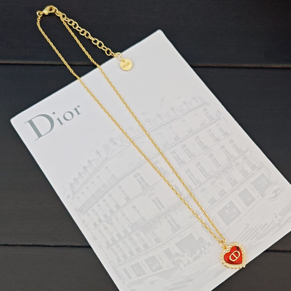 D10r Petit CD Baroque Necklace