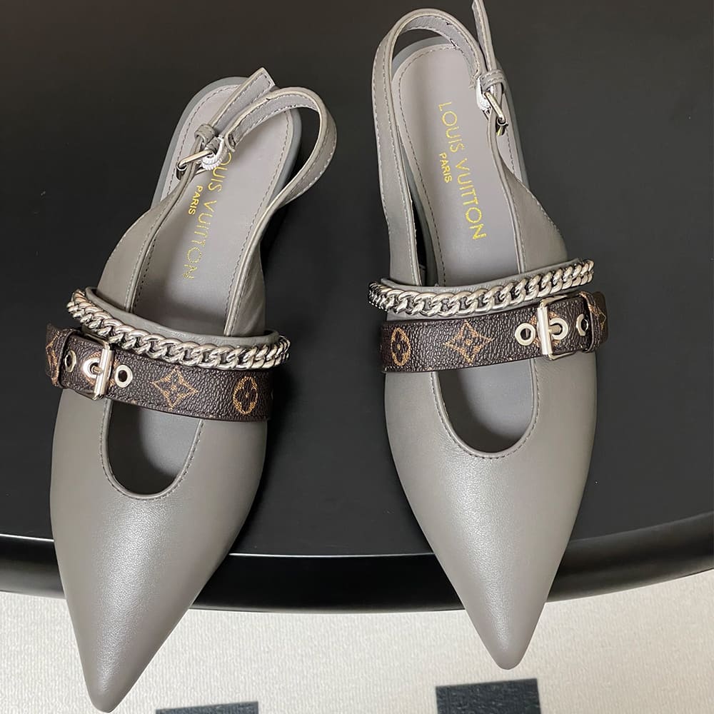 LV Vibe slingback ballet flats