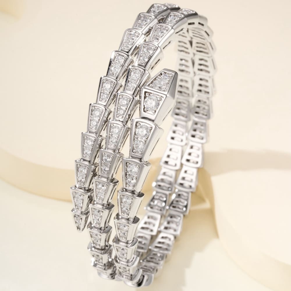 Bv1g*ai Serpenti Viper Bracelet