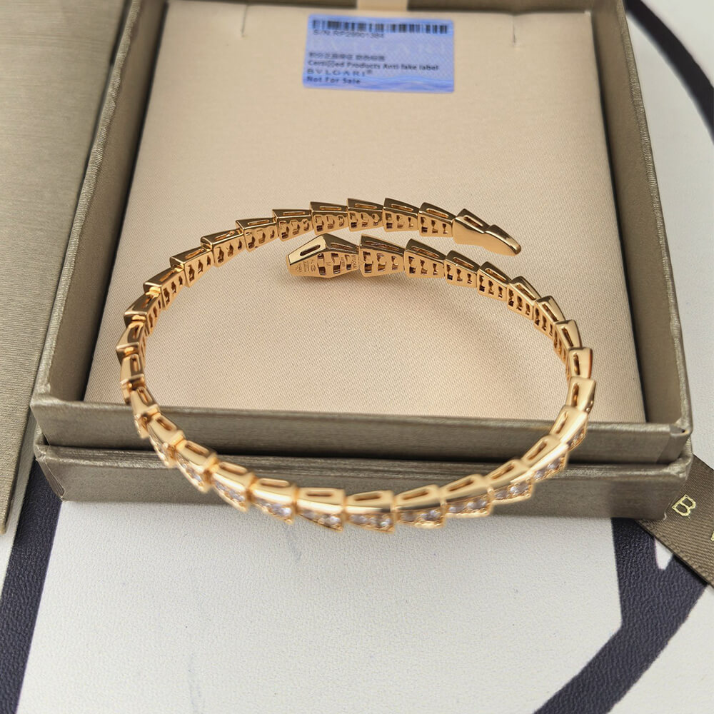Bv1g*ai Serpenti Viper Bracelet