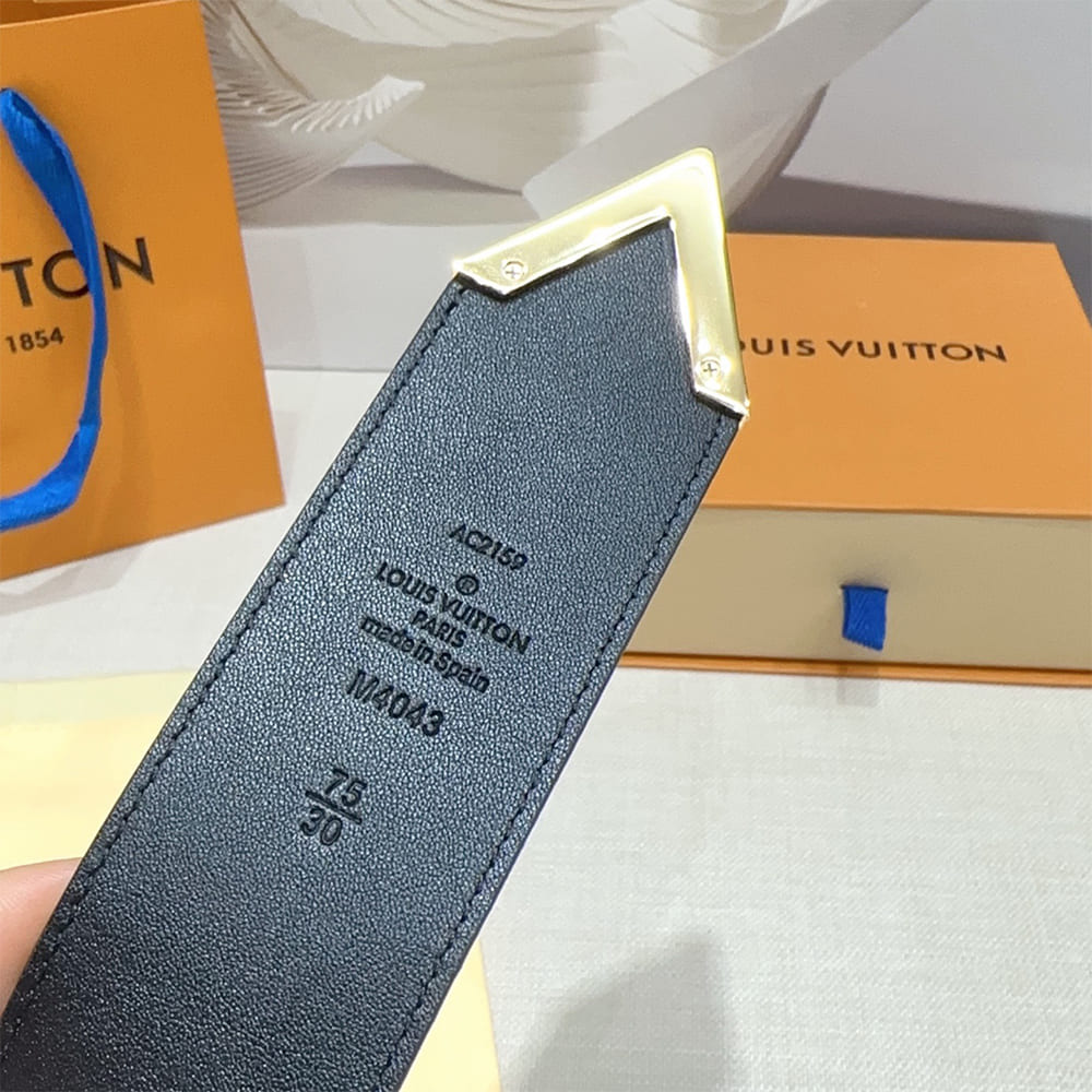 LV Tie The Knot 45mm leather belt(HIGH-END GRADE)