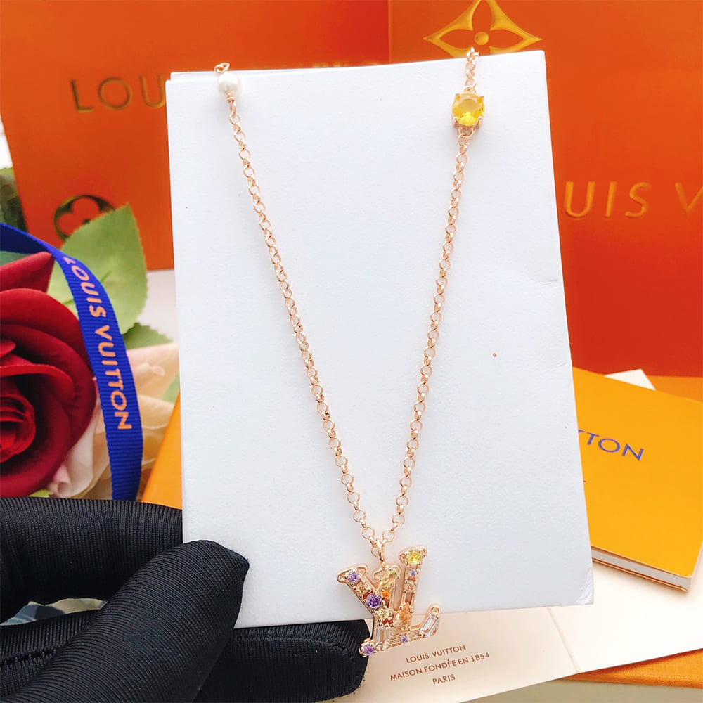 LV necklace