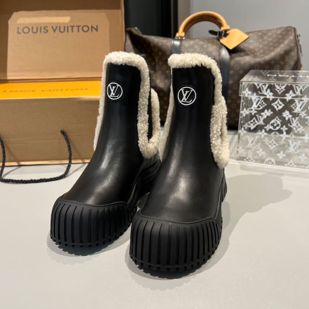 LV Ruby Flat Ankle Boot