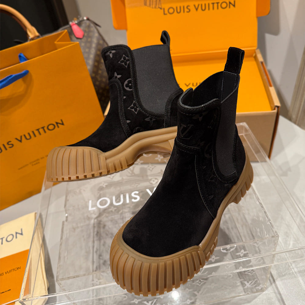 LV Ruby Flat Ankle Boot