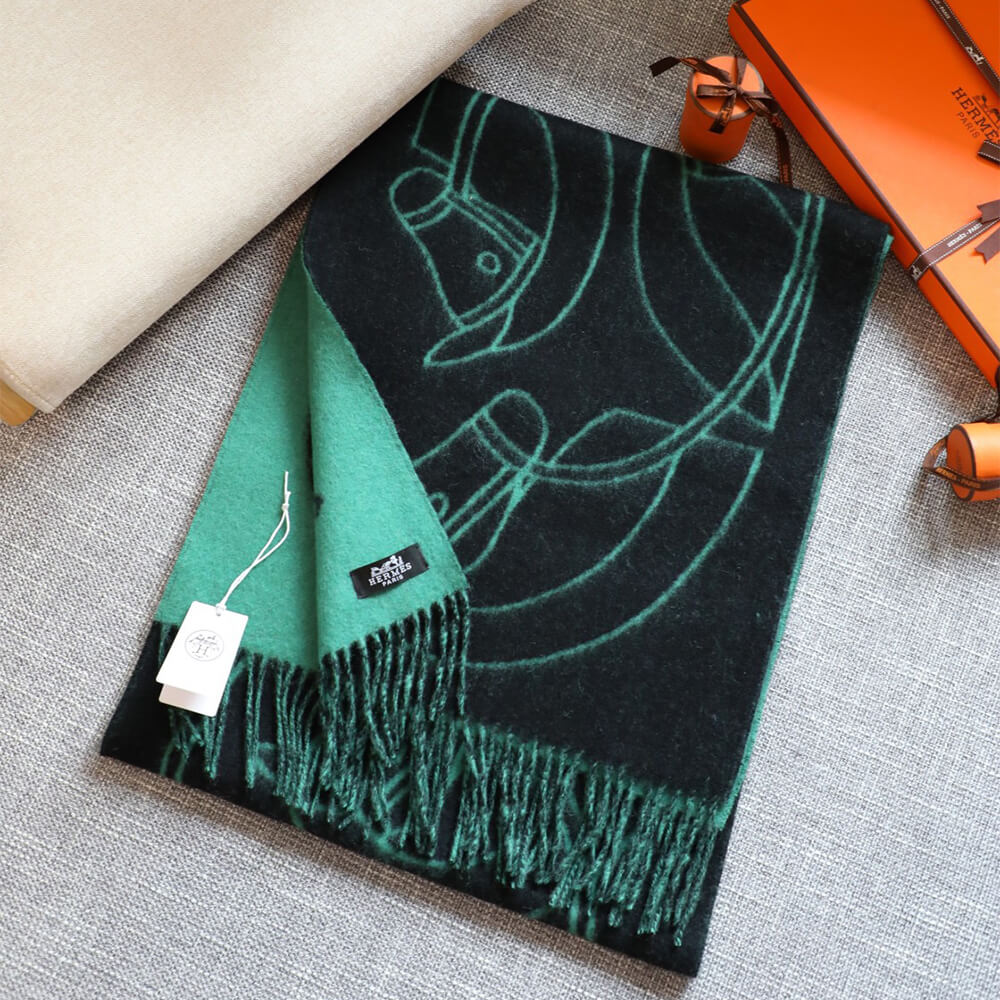 H**me5 Casaque Entrelacs Equestres scarf