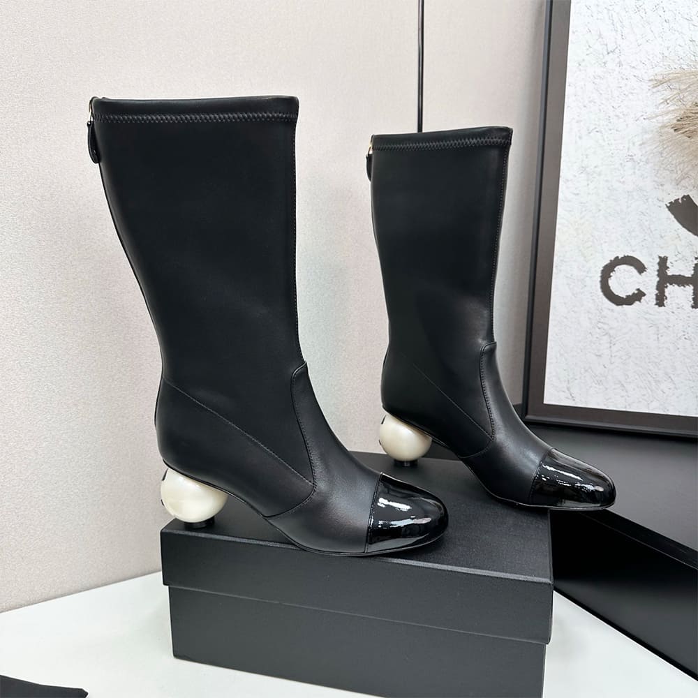 Ch**el Mid-Calf Boots