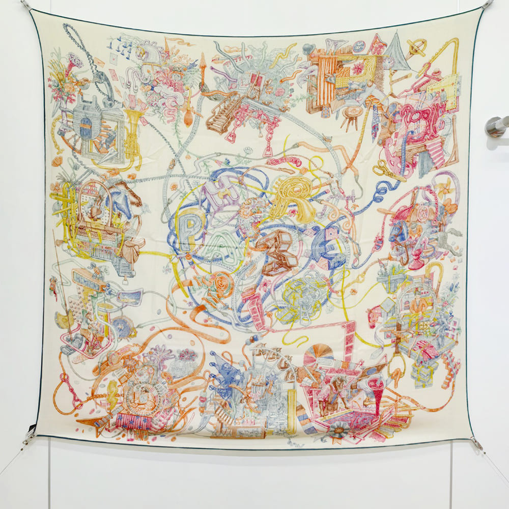 H**me5 Le Monde d’Herm??s shawl 140