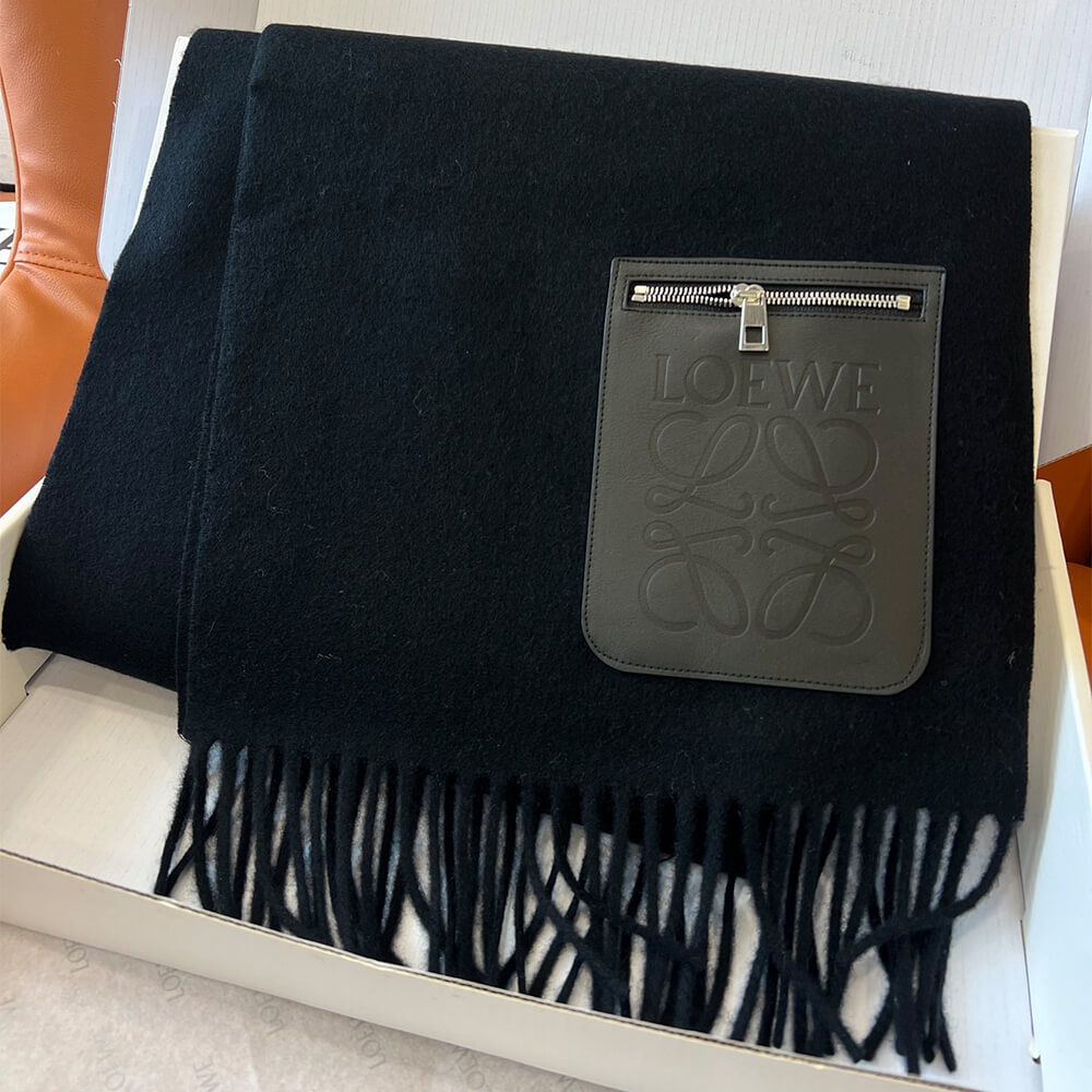 L0ew* Scarf in wool and cashmere