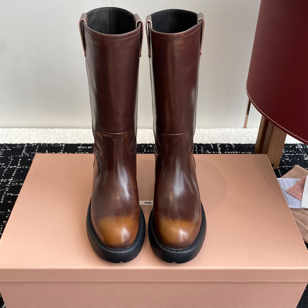 M1um1u leather boots