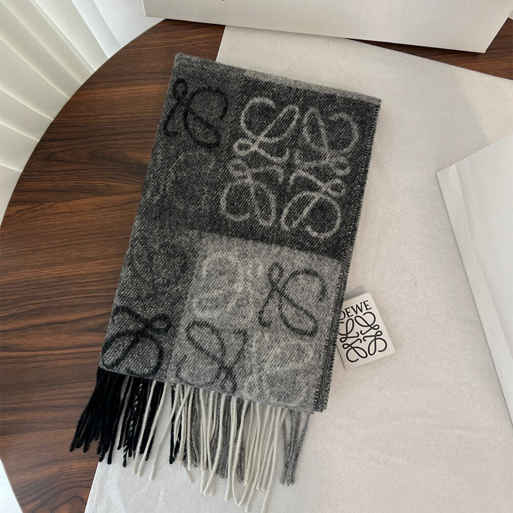 L0ew* Scarf in wool and cashmere