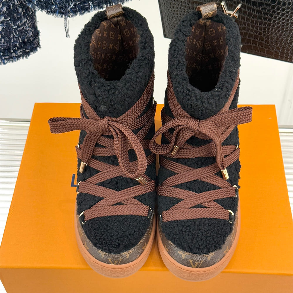 LV Cloud Lace-Up Ankle Boot Sneaker