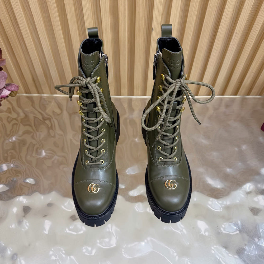 Gvc*1 Women’s lace-up ankle boot with GG
