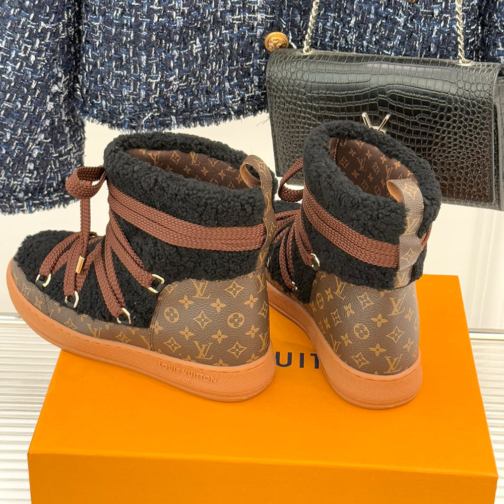LV Cloud Lace-Up Ankle Boot Sneaker