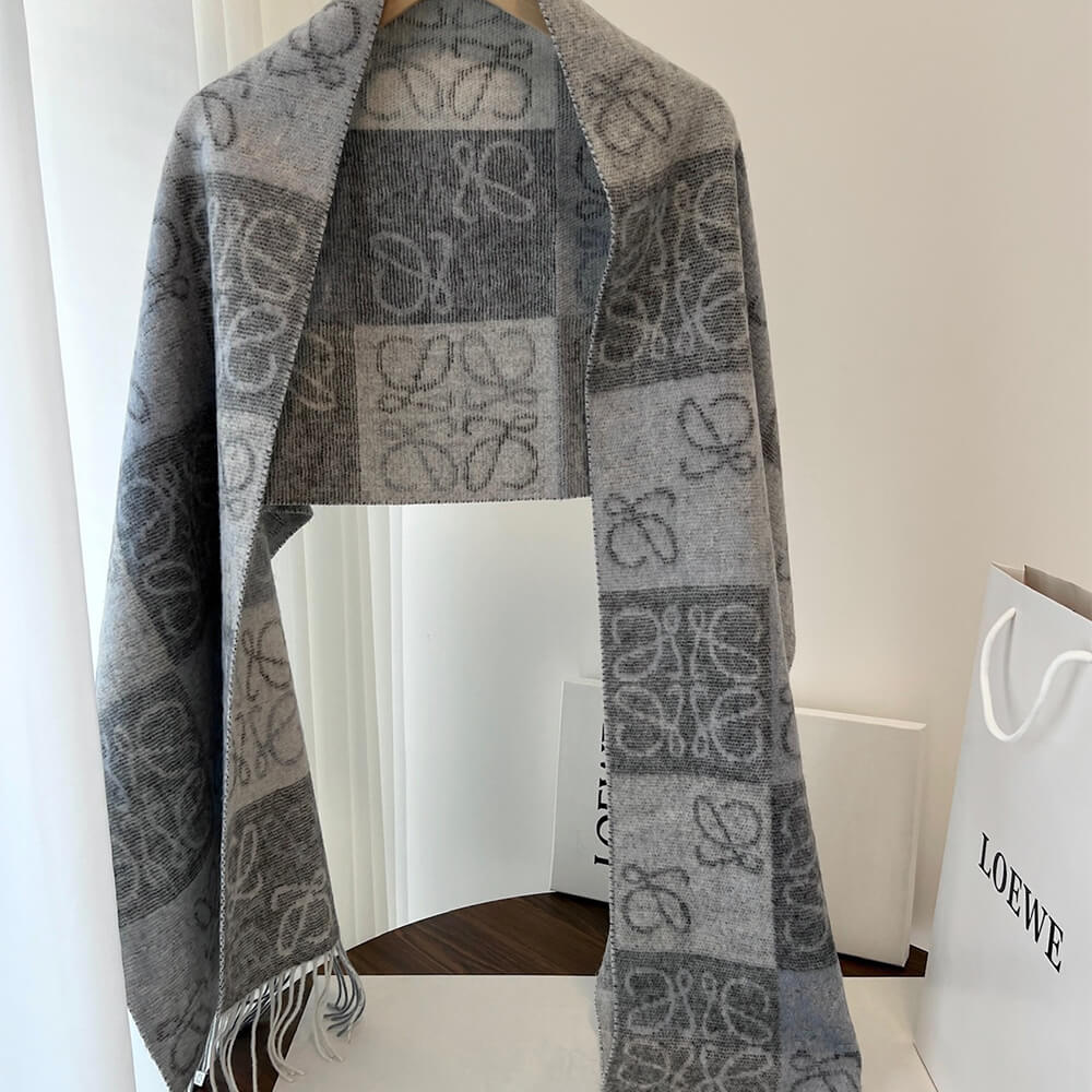 L0ew* Scarf in wool and cashmere