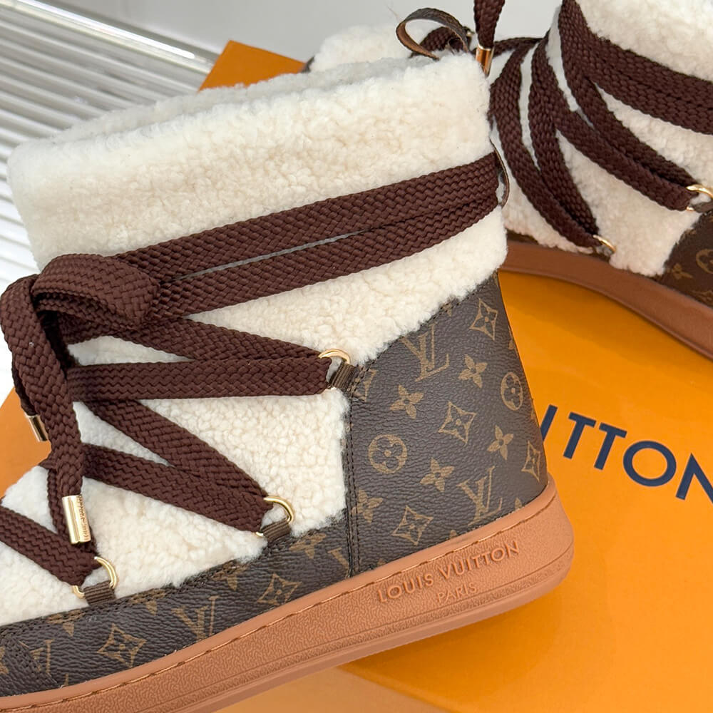 LV Cloud Lace-Up Ankle Boot Sneaker