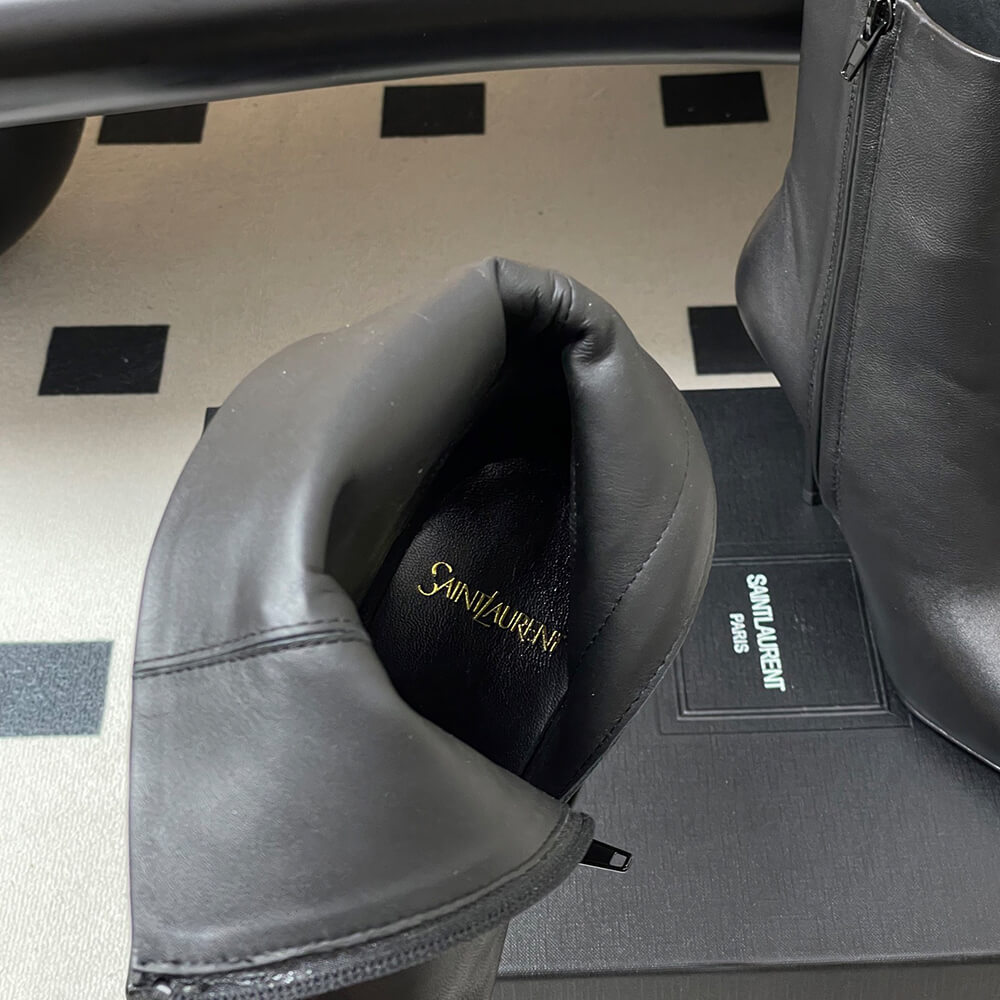 Y51 ASHLEY booties in smooth leather