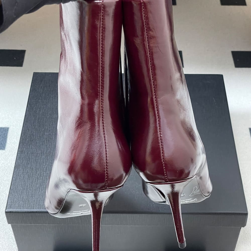 Y51 ASHLEY booties in smooth leather