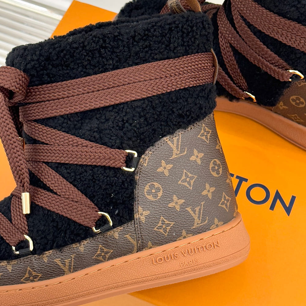 LV Cloud Lace-Up Ankle Boot Sneaker
