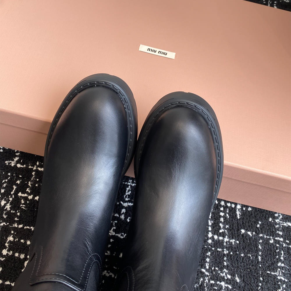 M1um1u leather boots