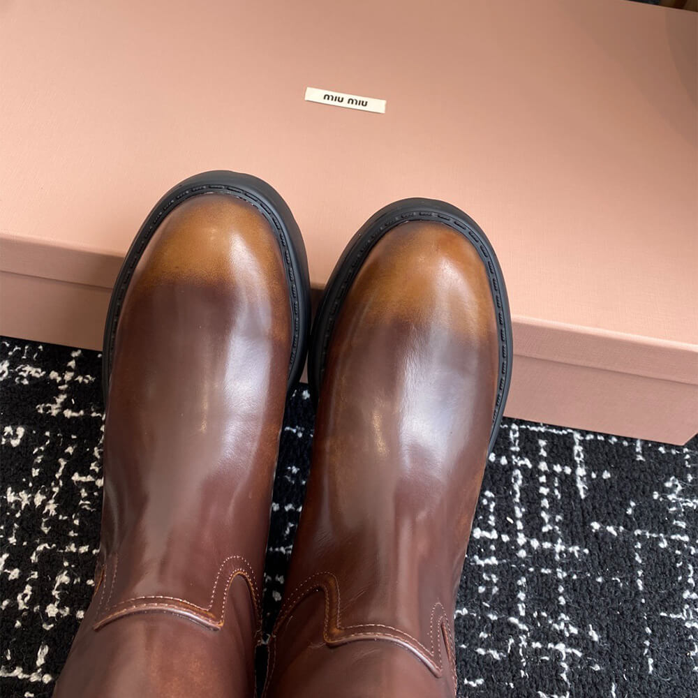 M1um1u leather boots