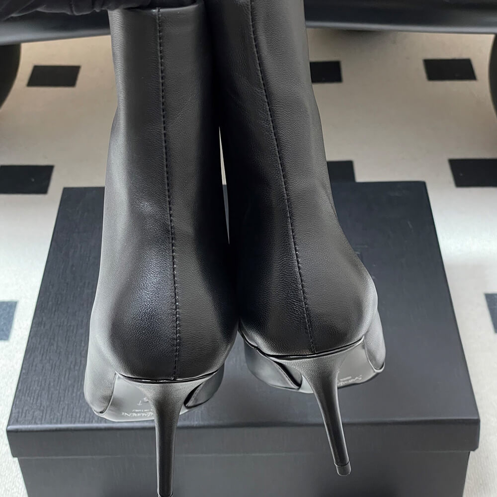Y51 ASHLEY booties in smooth leather