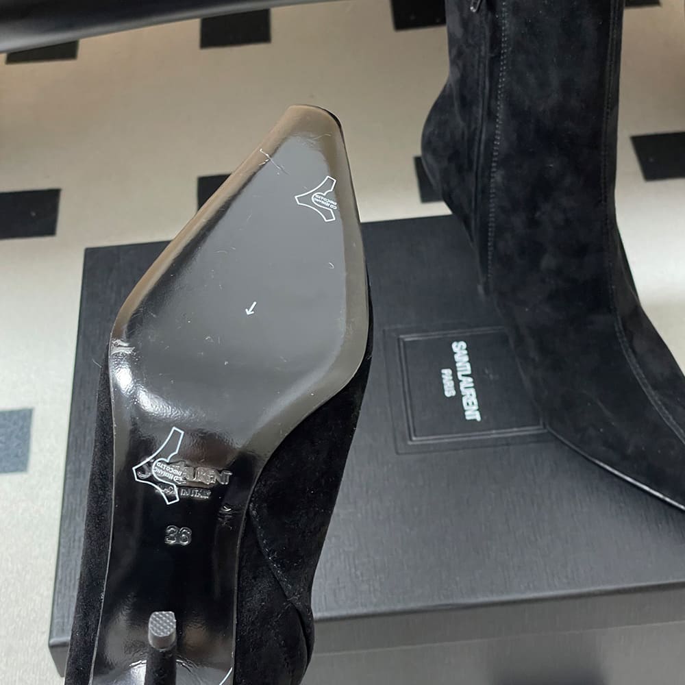 Y51 ASHLEY booties in smooth leather