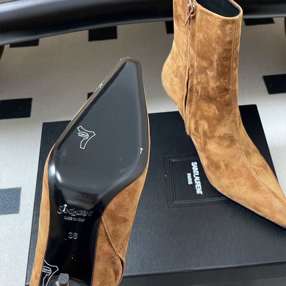 Y51 ASHLEY booties in smooth leather