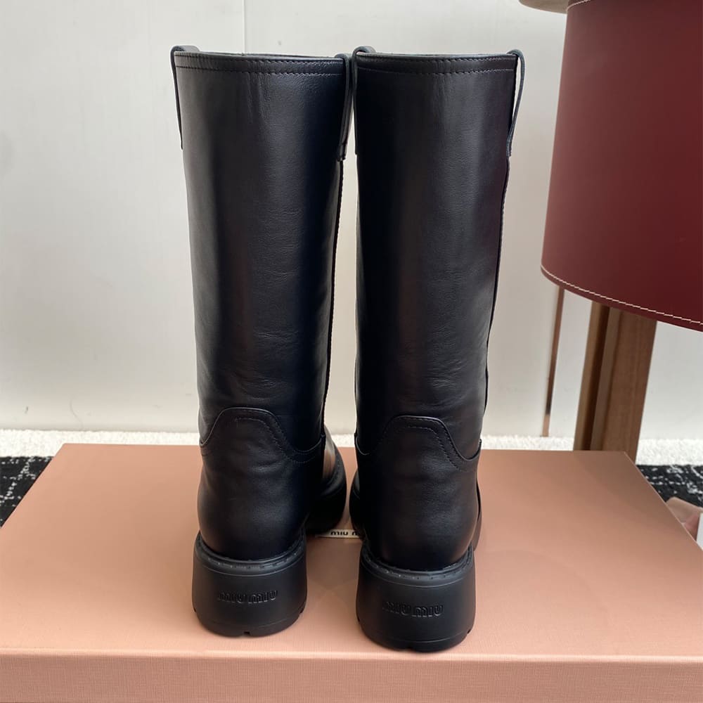 M1um1u leather boots