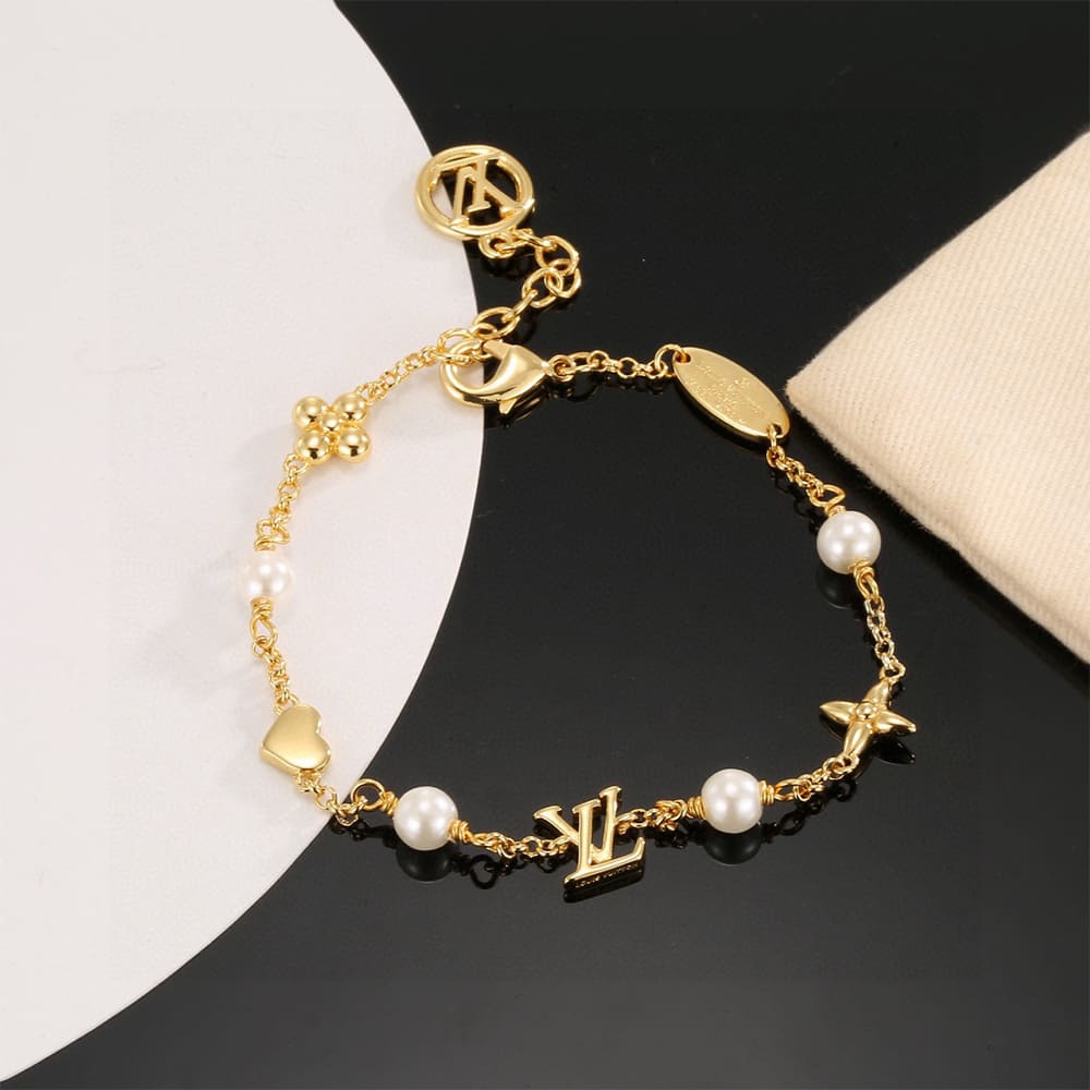 LV Heart Bracelet