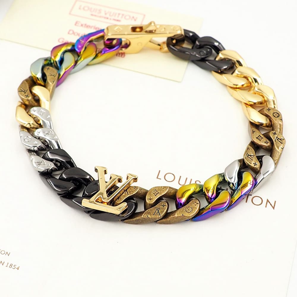 LV CHAIN LINKS PATCHES Bracelet