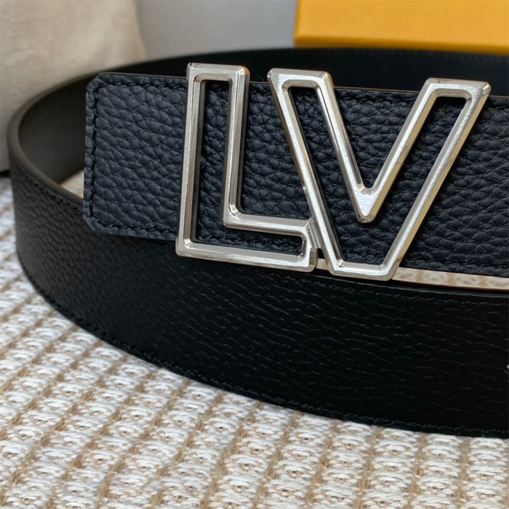 LV Monument Outline 35MM Reversible Belt