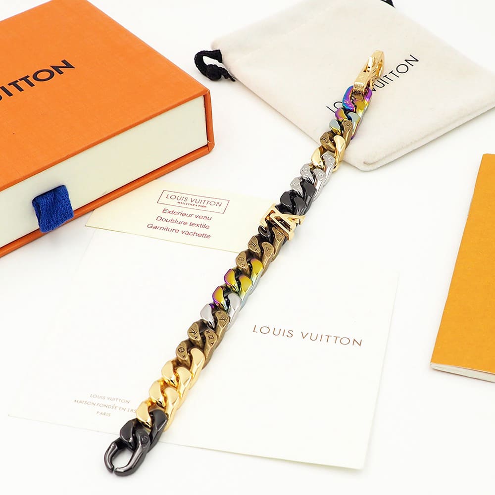 LV CHAIN LINKS PATCHES Bracelet