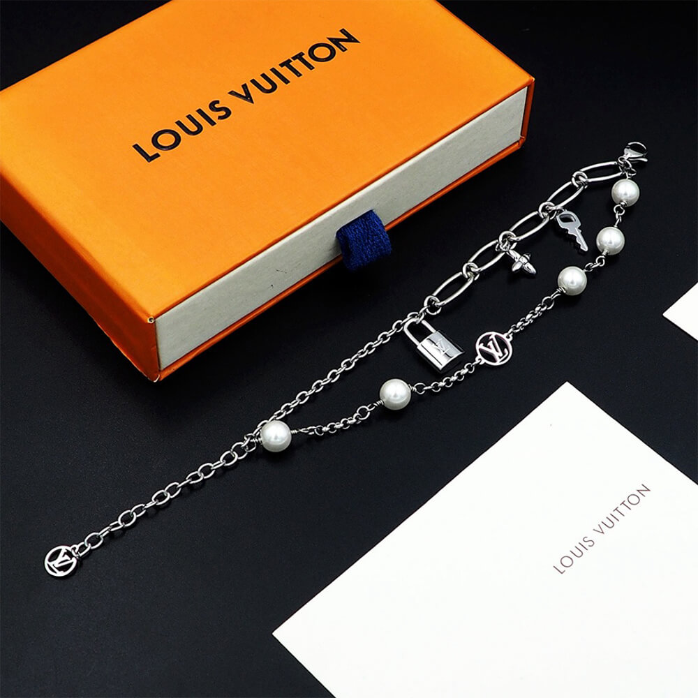 LV Mix Chains Bracelet