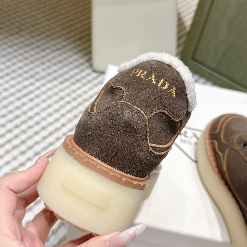 Pra*a Suede mid-top sneakers