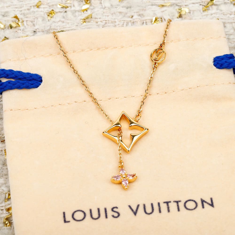 LV Flowergram Strass Necklace