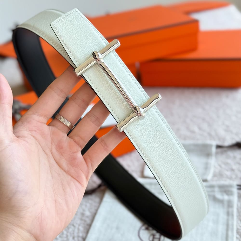 H**me5 H d’Ancre belt buckle & Reversible leather strap 38 mm