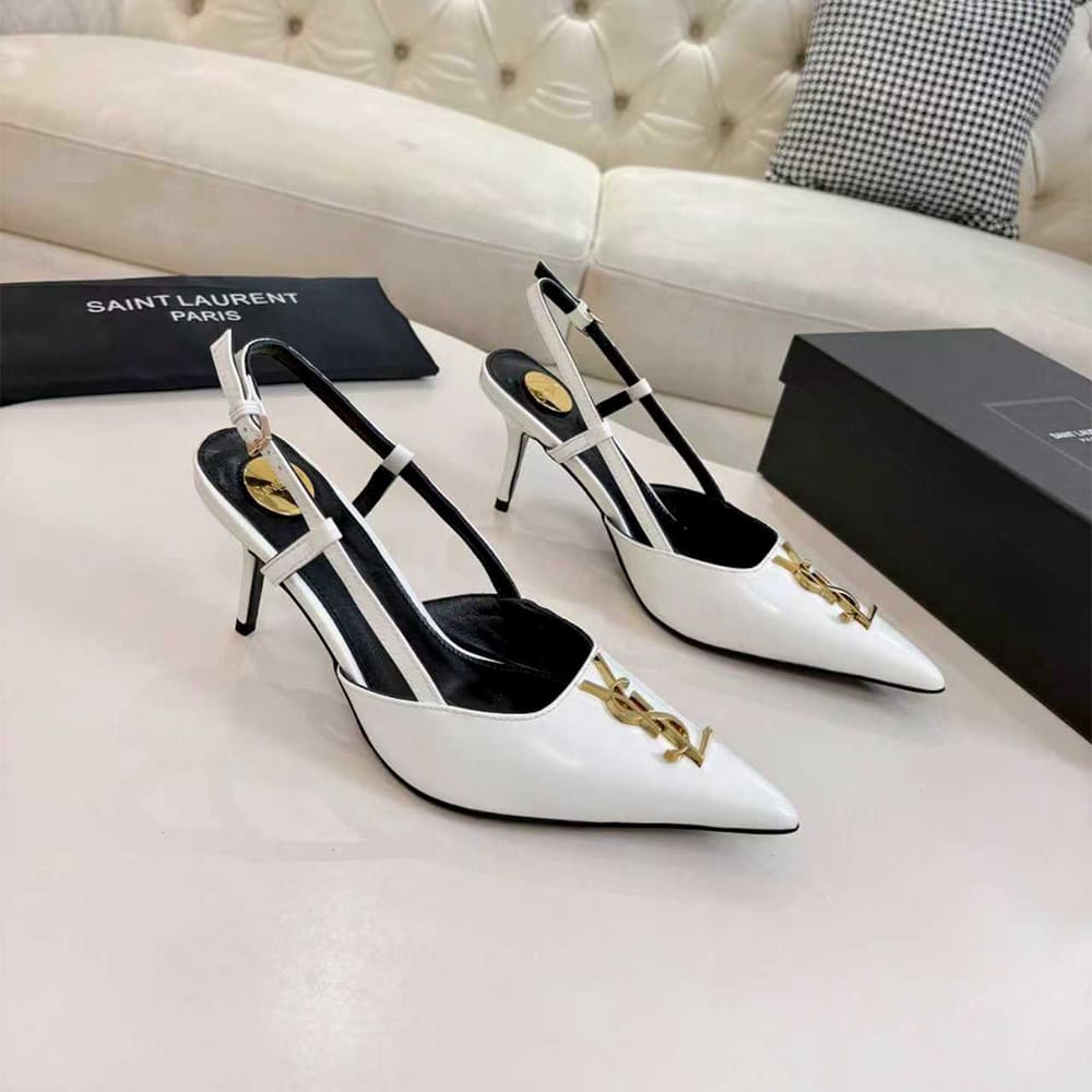 Y51 slingback pumps