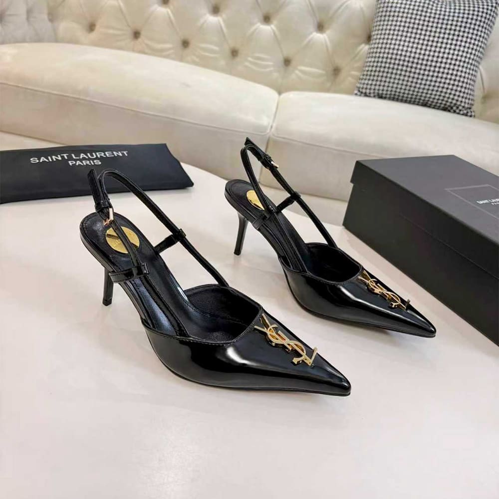 Y51 slingback pumps