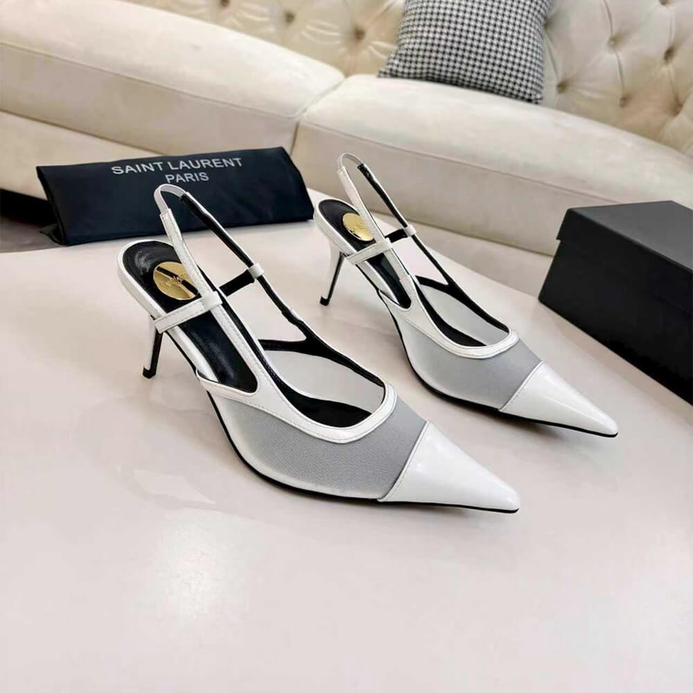 Y51 slingback pumps