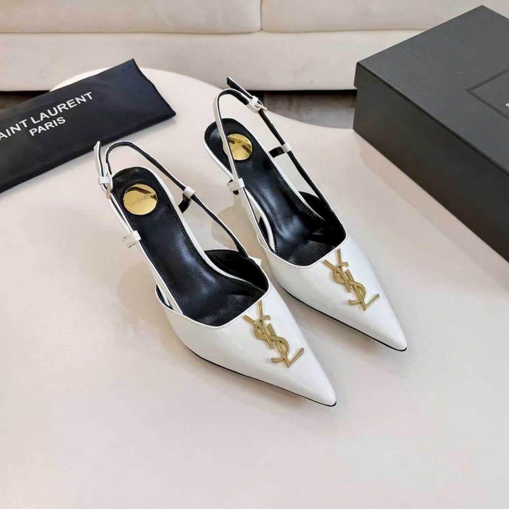 Y51 slingback pumps