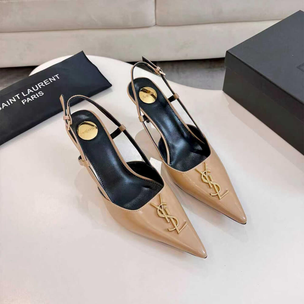 Y51 slingback pumps