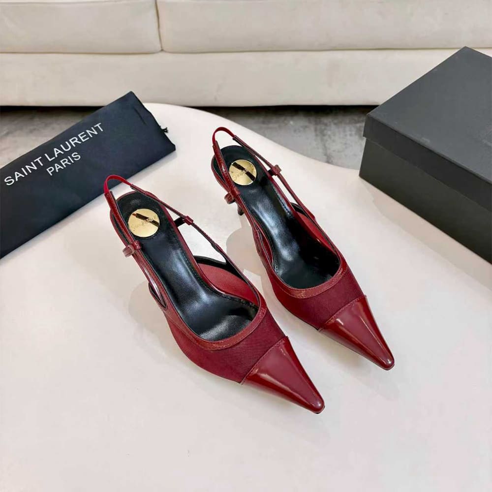 Y51 slingback pumps