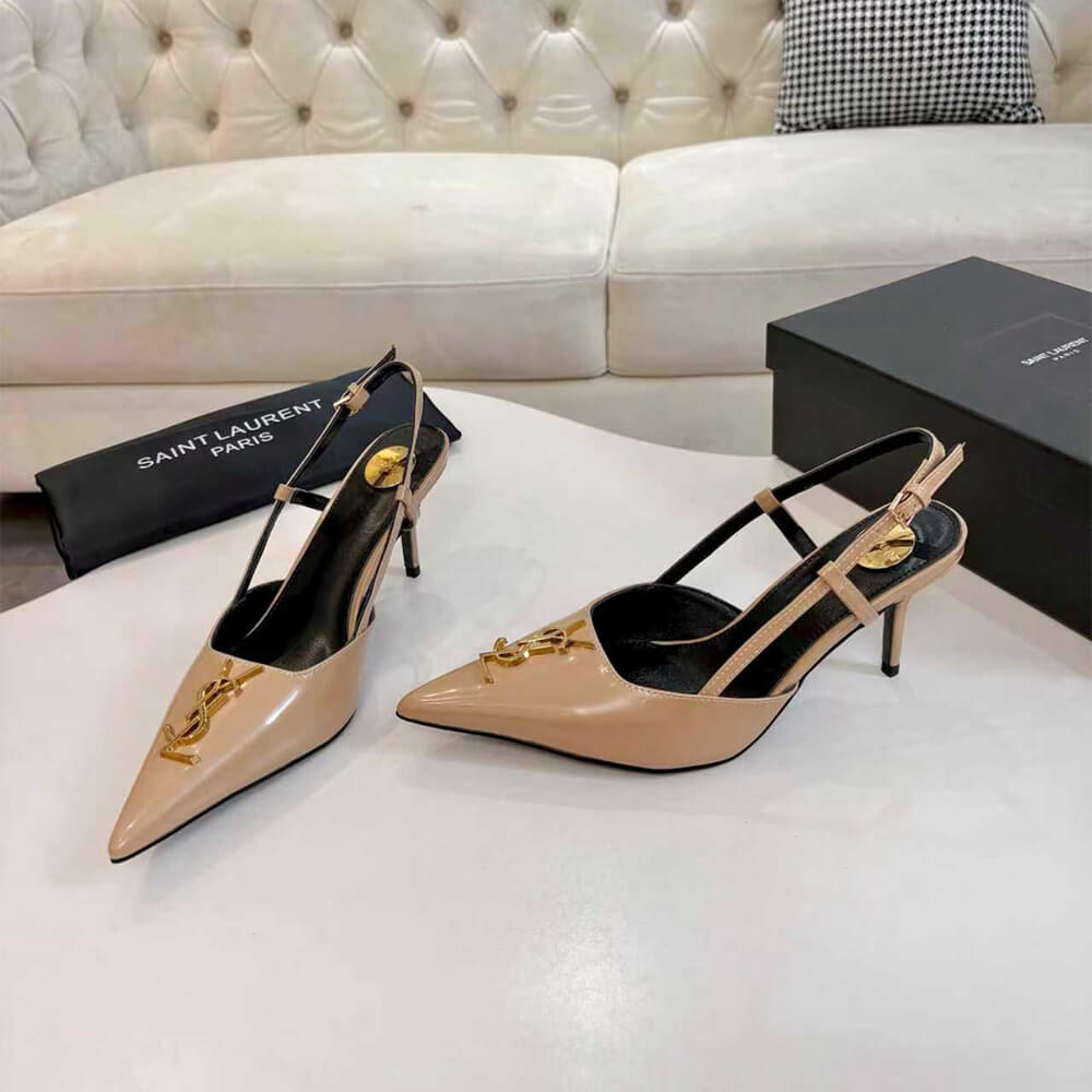 Y51 slingback pumps