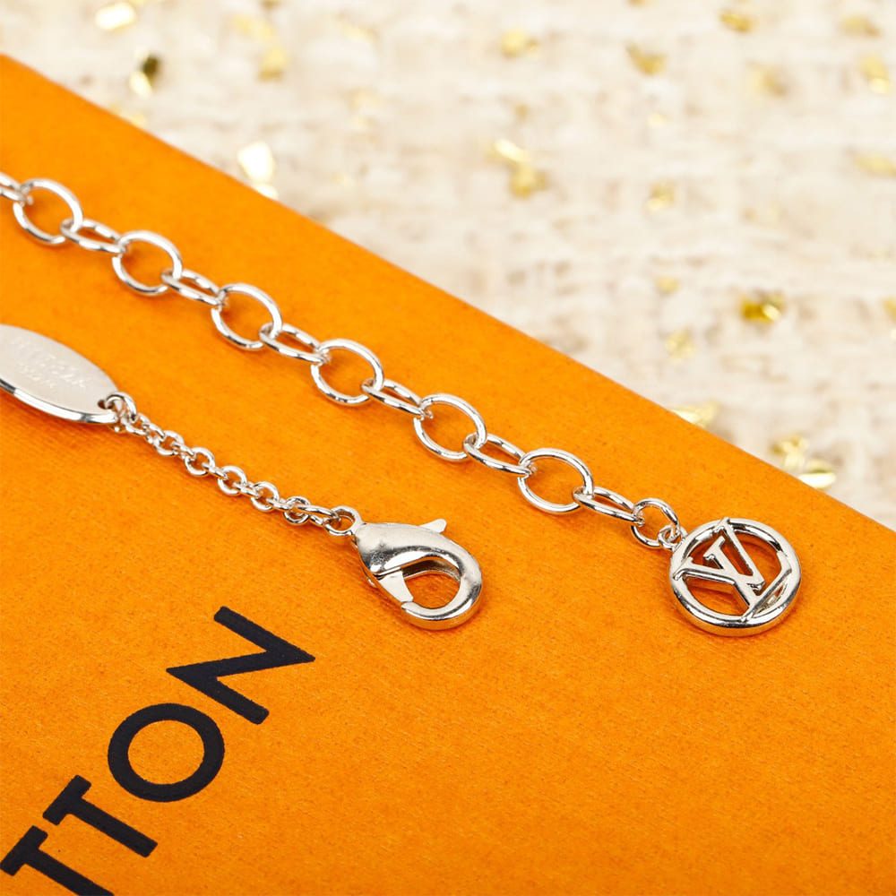 LV Iconic L0visa Strass Necklace
