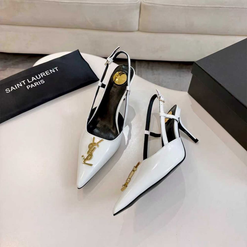 Y51 slingback pumps