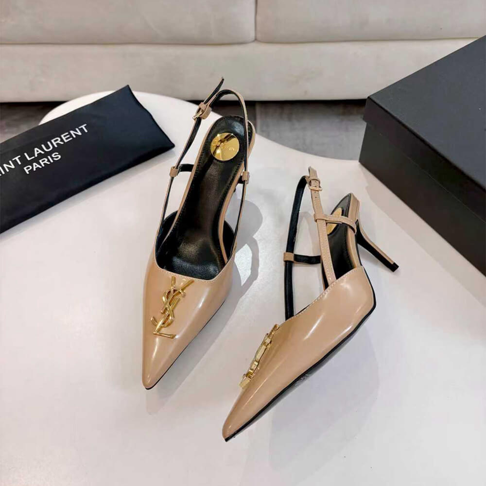 Y51 slingback pumps