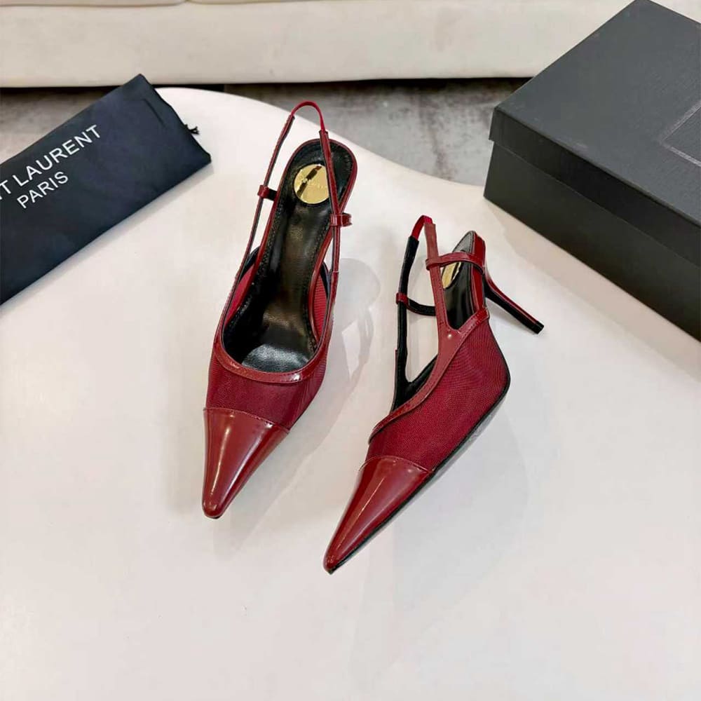 Y51 slingback pumps