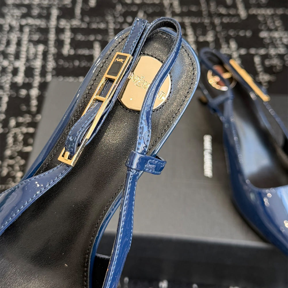 Y51 LEE slingback pumps in patent leather